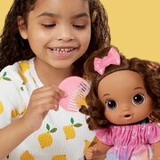 Hasbro Baby Alive Fruity Sips Lemon Baby Brunette 