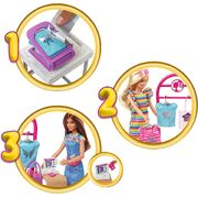 Barbie Make & Sell Boutique Playset With Brunette Doll HKT78