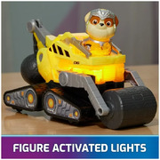 PAW Patrol The Mighty Movie Rubble Bulldozer Vehicle