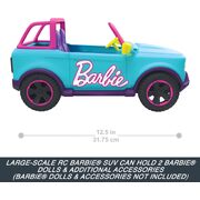 Hot Wheels Barbie RC Suv & Stickers