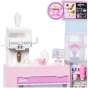 Barbie Coffee Shop Playset with Blonde Barista Doll HXN94