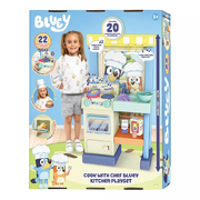 Bluey Cook With Chef Bluey Kitchen Playset