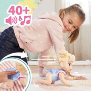 Baby Alive Crawl 'n Play Harper Hugs Doll Blonde Hair