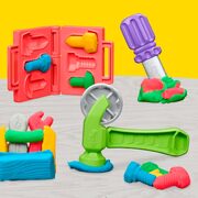 Play-Doh Stamp & Saw Tool Bench Playset