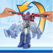 Transformers One Power Flip Optimus Prime (Orion Pax) Action Figure