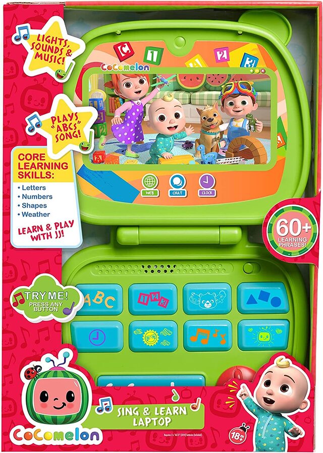 Cocomelon Sing & Learn Laptop| Lemony Gem Toys Online