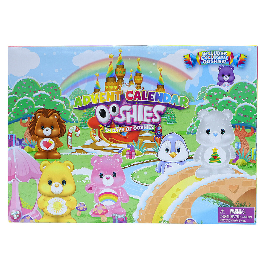 Ooshies Care Bears 2022 Advent Calendar with 24 Figures Lemony Gem