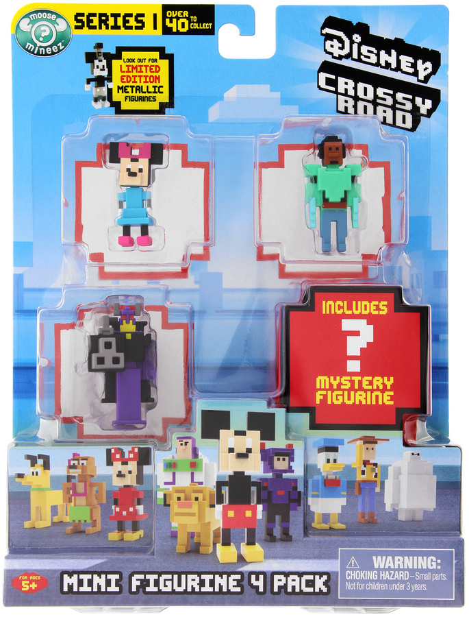 disney crossy road character toy tags