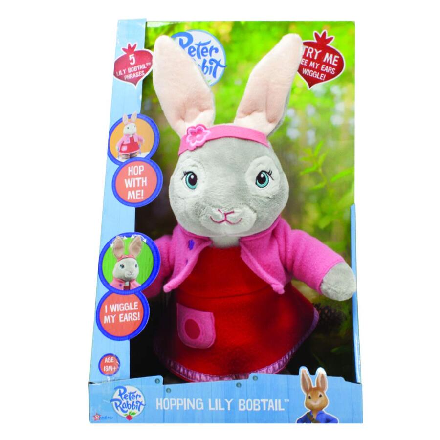 lily bobtail soft toy