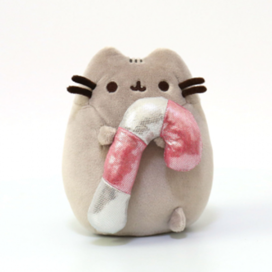 pusheen candy cane