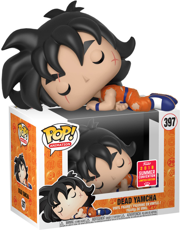 Funko Pop Dragonball Z Dead Yamcha 2018 Sdcc 397 Lemony - funko pop dragonball z dead yamcha 2018 sdcc 397