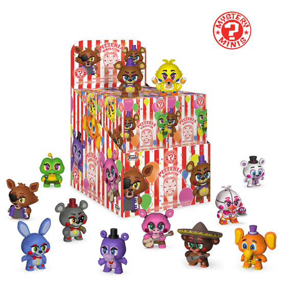 Funko Mystery Minis Blind Box Five Nights At Freddy S Pizzeria - fnaf world foxy png how to get free robux without buying games