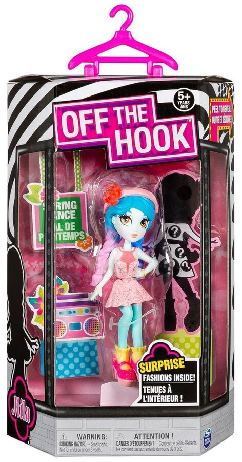 Off The Hook Style Doll, Jenni (Summer Vacay), 4-inch Small Doll with Mix  and Match Fashions, for Girls Aged 5 and Up