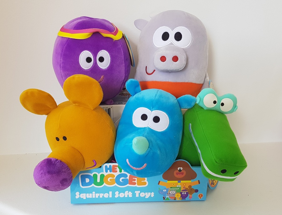 hey duggee soft toy set