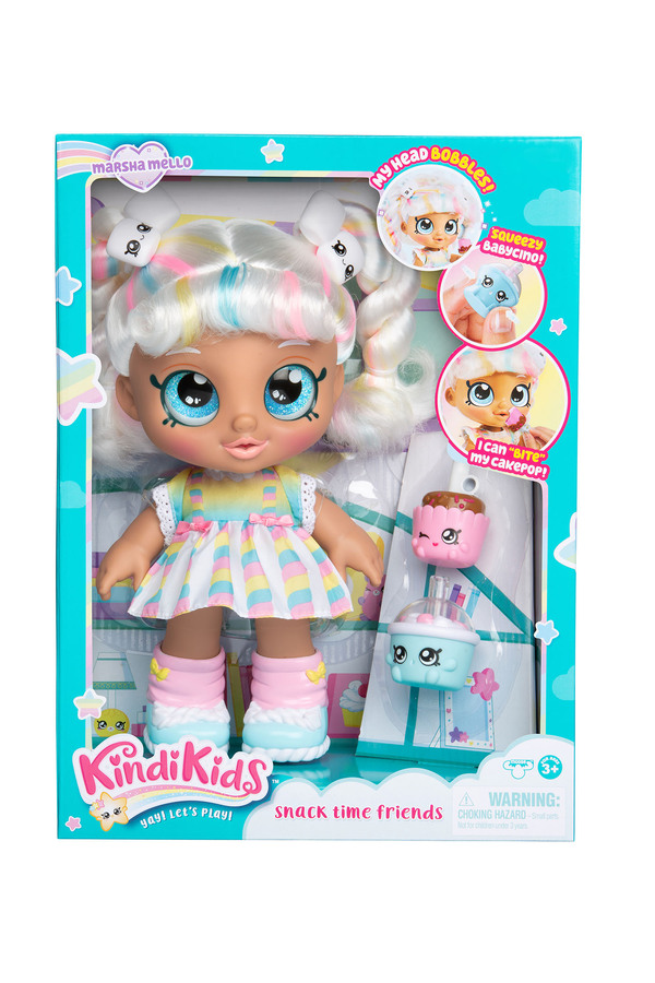 Shopkins Kindi Kids Fun Snack Time Friends Marsha Mello Lemony - pastel swirl hair roblox