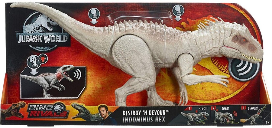Jurassic World Dino Rivals Destory N Devour Indominus Rex - roblox jurassic park life cycle of a dinosaur roblox