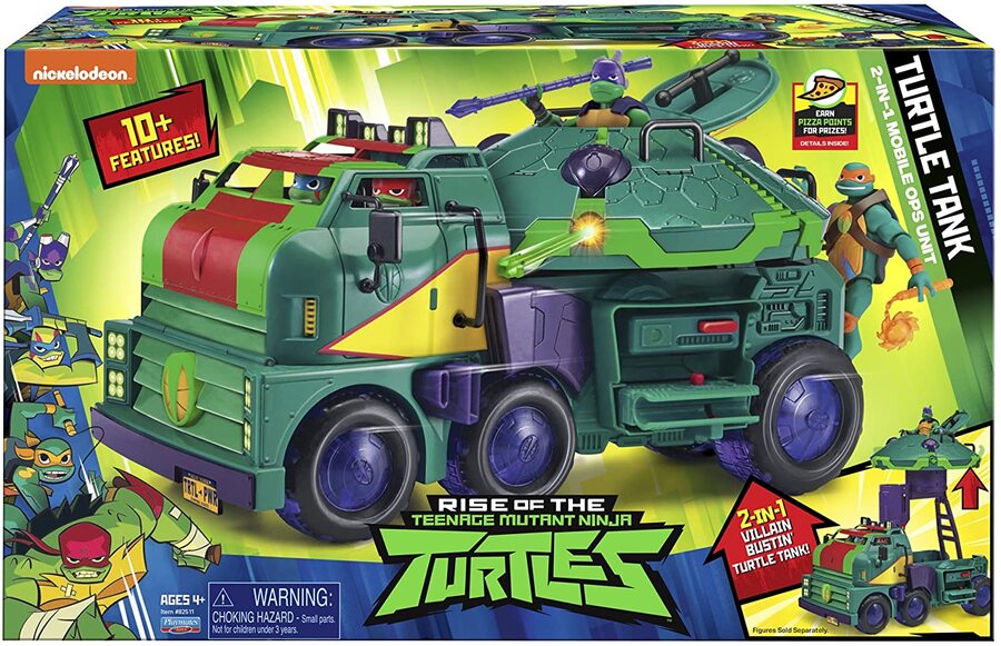 rise of the teenage mutant ninja turtles 2 in 1 turtle tank