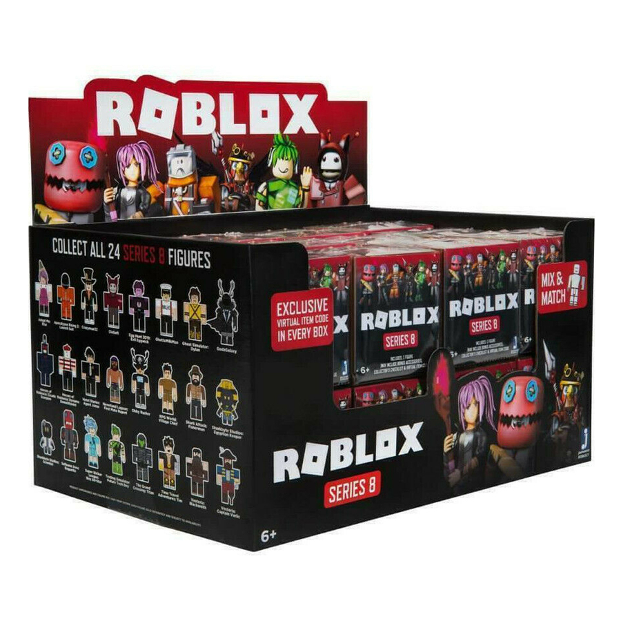 Roblox Series 8 Mystery Figures Full Box Of 24 Lemony Gem Toys Online - roblox series 8 blind box