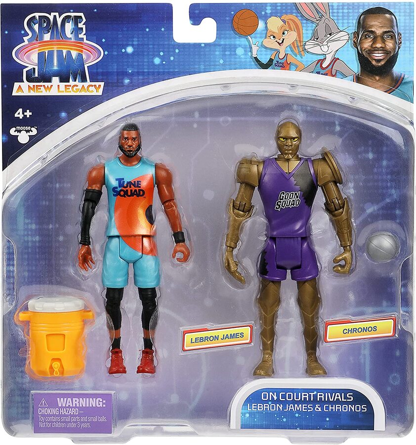 Space Jam: A New Legacy Buddy Figure 2 Pack On Court Rivals – Lebron ...