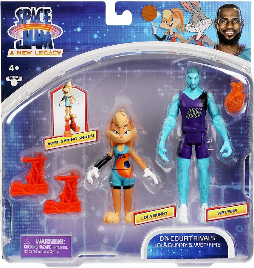 Space Jam: A New Legacy Buddy Figure 2 Pack On Court Rivals – Lola ...