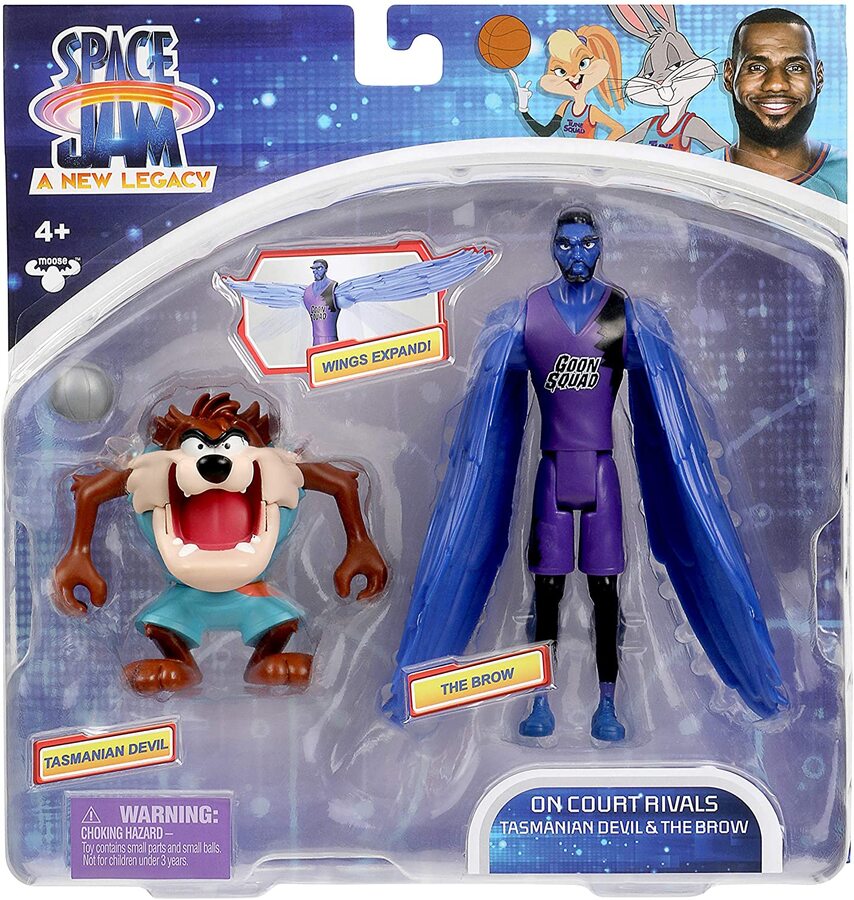 Space Jam: A New Legacy Buddy Figure 2 Pack On Court Rivals – Tasmanian ...