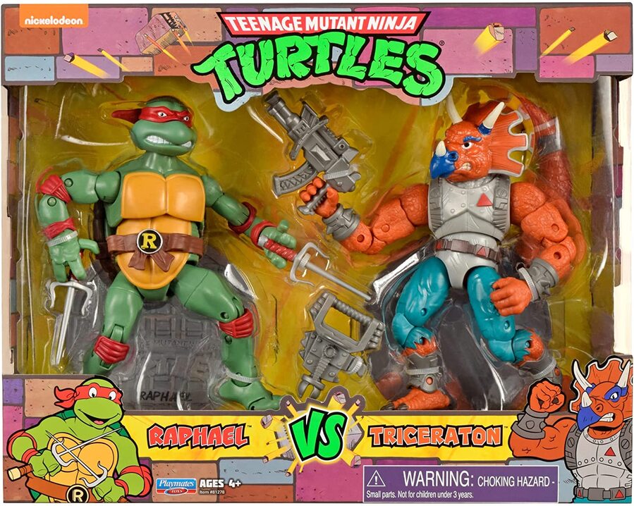 TMNT Teenage Mutant Ninja Turtles Classic Collection Raphael vs