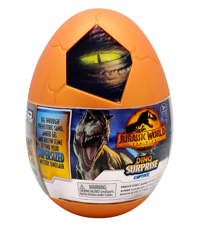 Jurassic World: Dominion Captivz Dino Surprise Egg Assortment