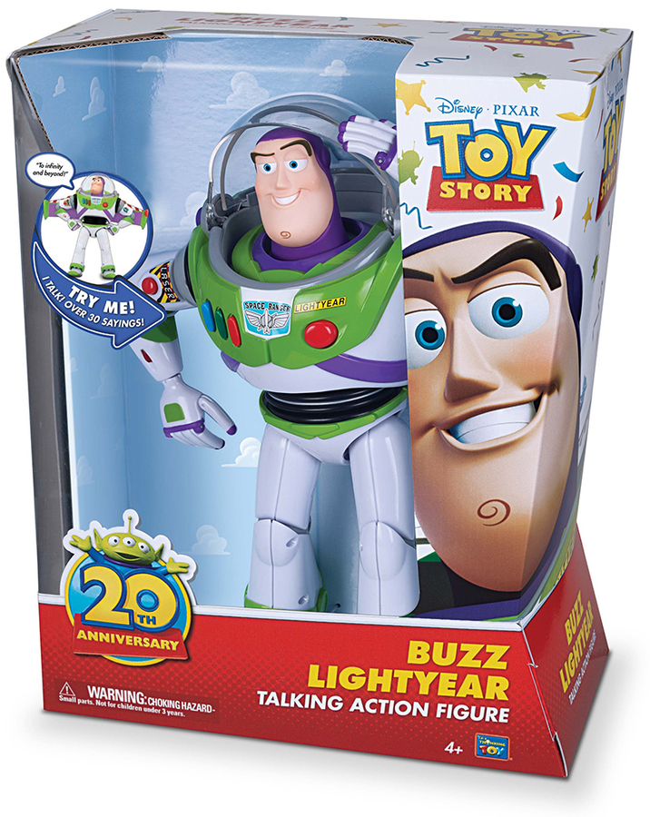 Toy Story 20th Anniversary Buzz Lightyear Talking Figure (show accurate