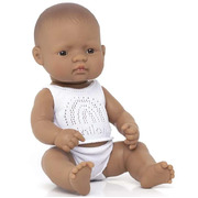 Miniland Educational Baby Doll Hispanic Boy 32cm Boxed