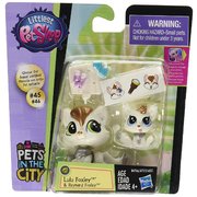 Littlest Pet Shop Pet Lulu Foxley & Reynard Foxley #45 #46