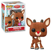 Funko Pop!  Rudolph The Red-Nose Reindeer (Flocked) #1260 Vinyl Figure