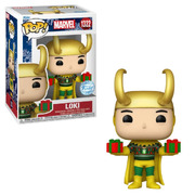 Funko Pop Marvel Holiday Loki with Sweater (Metallic) #1322 Vinyl Figure