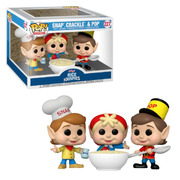 Funko Pop! Moments Ad Icons Kelloggs Rice Krispies Snap Crackle & Pop #227 Vinyl Figure