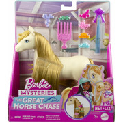 Barbie Mysteries The Great Horse Chase Tornado Pony and Accessories HXJ36