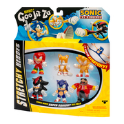 Heroes Of Goo Jit Zu Minis Sonic the Hedgehog Super Squishy Six Pack (S4)