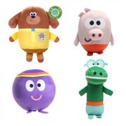 Hey Duggee Diddy Duggee and Squirels Mini Soft Toy Plush Set of 4