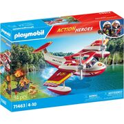 Playmobil Action Heroes Fire Fighting Plane with Extinguishing Function 34pcs 71463