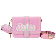 Loungefly Barbie 65th Anniversary Logo Crossbody Bag with Coin Bag