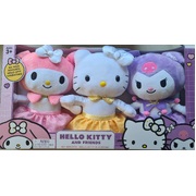 Hello Kitty & Friends 3 Pack Plush Dolls