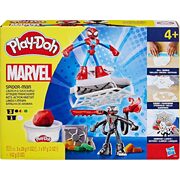 Play-Doh Marvel Spider-Man Launch & Slice Battle Playset with 2 Action Figures