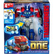 Transformers One Power Flip Optimus Prime (Orion Pax) Action Figure