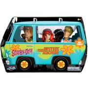 Jada Metalfigs Scooby Doo Mystery Machine with Scooby Doo Gang 2.5" Figures