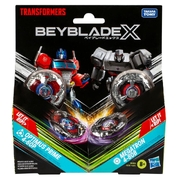 Beyblade X: Transformers Collab Optimus Prime 4-60P vs Megatron 4-80B