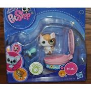 LPS Littlest Pet Shop Prized Pets Calico Kitten Kitty Cat #1461 (damaged box)