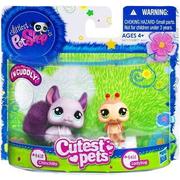 LPS Littlest Pet Shop Cutest Pets Chinchilla #2415 Ladybug #2416