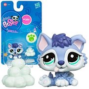 Littlest Pet Shop Lavender Husky Dog #1810