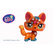 LPS Littlest Pet Shop Shimmer n Shine pets Fox #2341