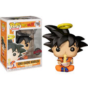 Funko POP Dragon Ball Z Goku (Eating Noodles) #710 Vinyl Figure