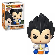 Funko POP Dragon Ball Z Vegeta (Eating Noodles) ECCC 2020 #758 Vinyl Figure