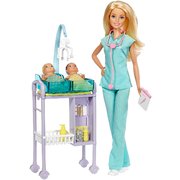 Barbie Medical Careers Pediatrician Baby Doctor Doll & Playset